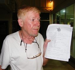 Irishman Richard Killian lost 20,000 pounds, allegedly to a bar girl.